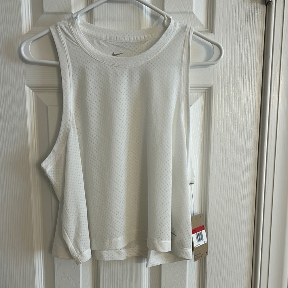 Nike One mesh cropped tank